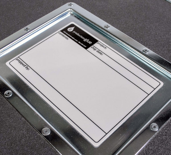 customised road case label 2