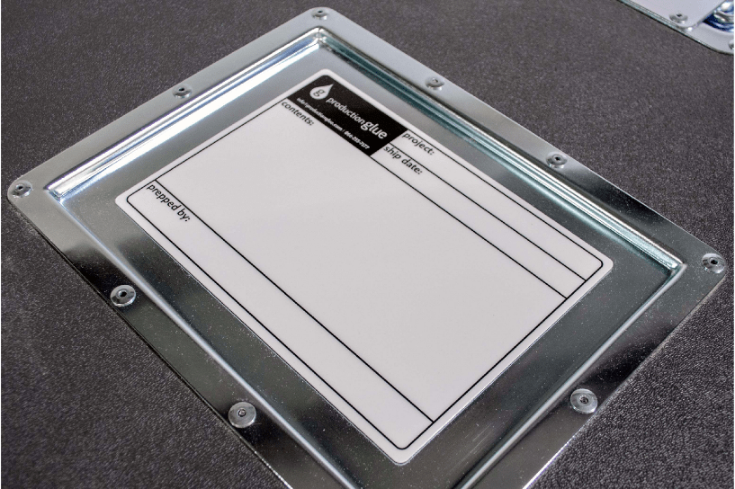 Customised Road Case Label 2