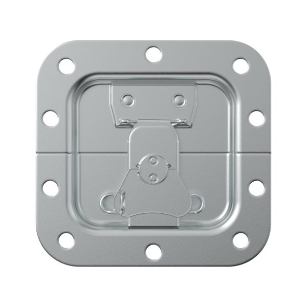 recessed butterfly latch
