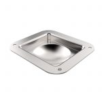 ARMOR YR-6503C Small Road Case Castor Dish with Shallow Recess