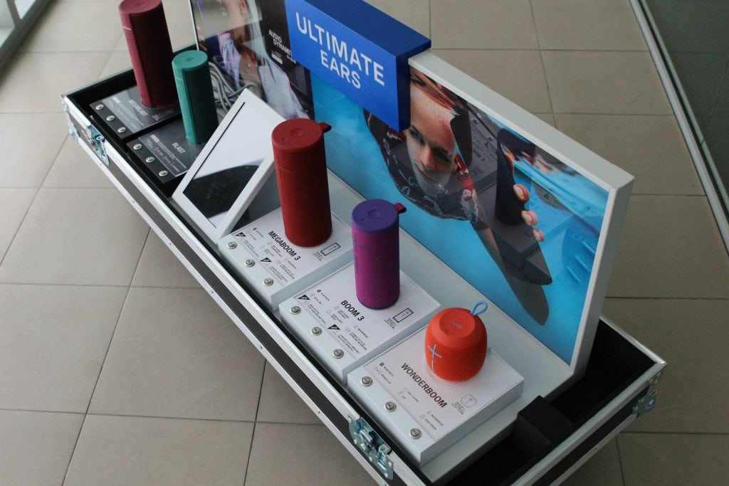 road cases for speaker display 2 1