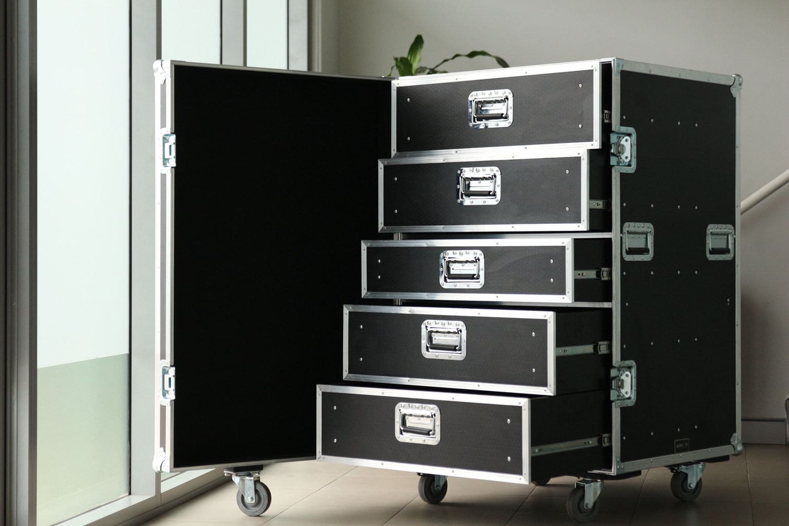 rack drawer road case