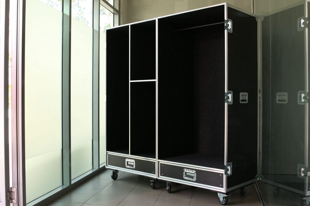 touring wardrobe road case