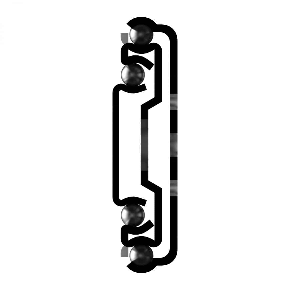 Rhino Heavy Duty Drawer Slides/Runners (Pair) 68Kg