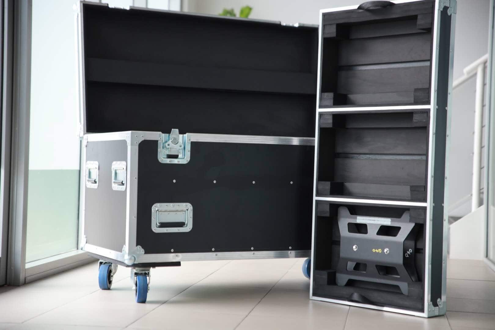 road case for chauvet colorado q40 panel