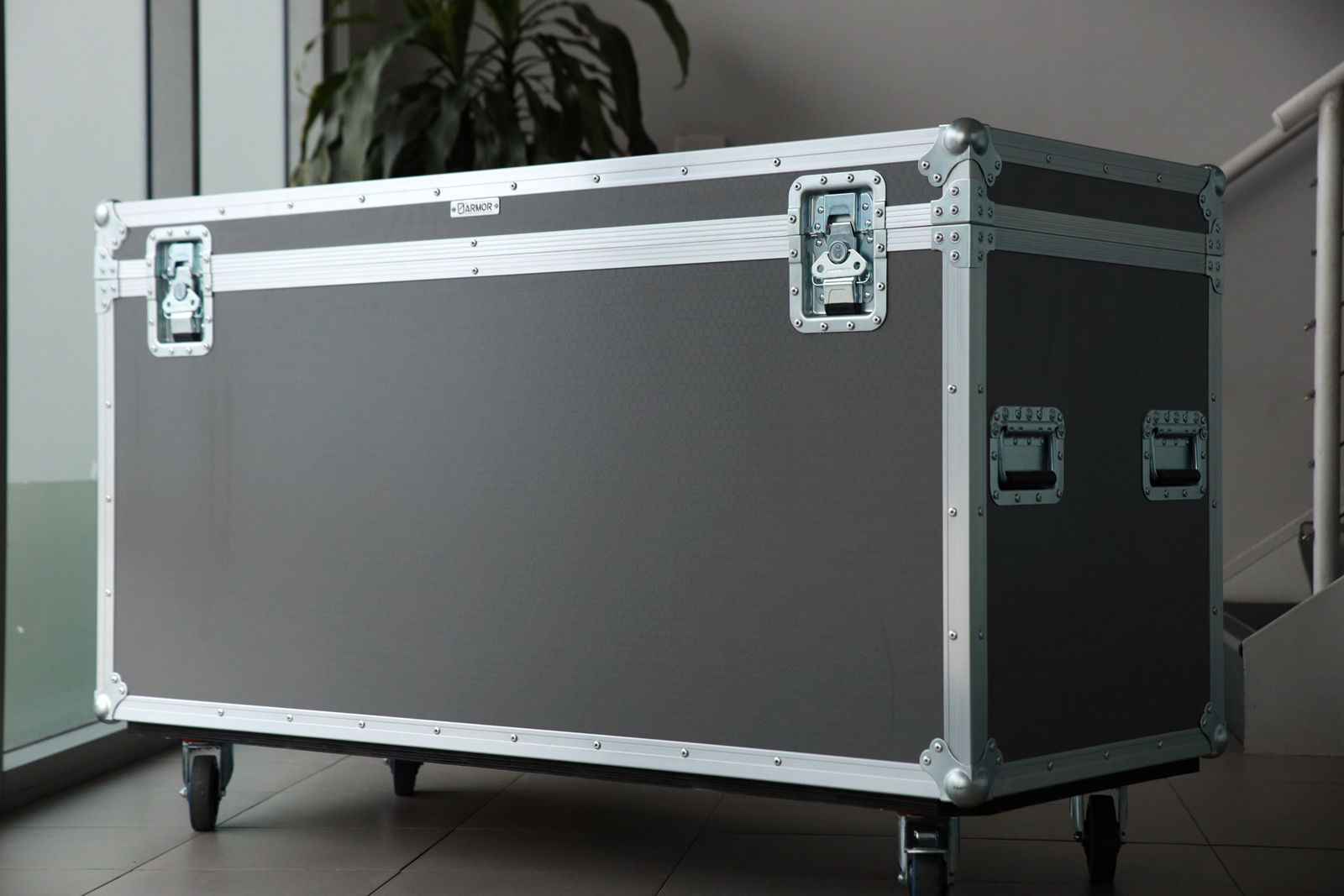 6u pods road case