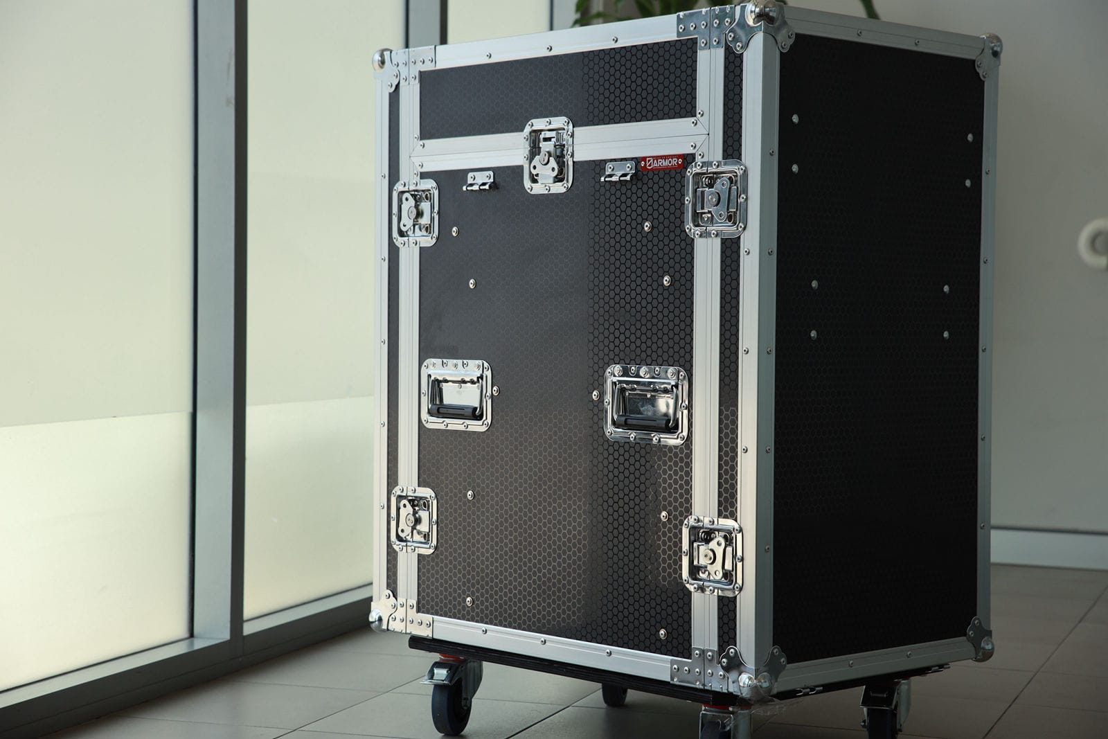 audio workstation road case