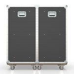 Clamshell Pullout Storage Crate Road Case