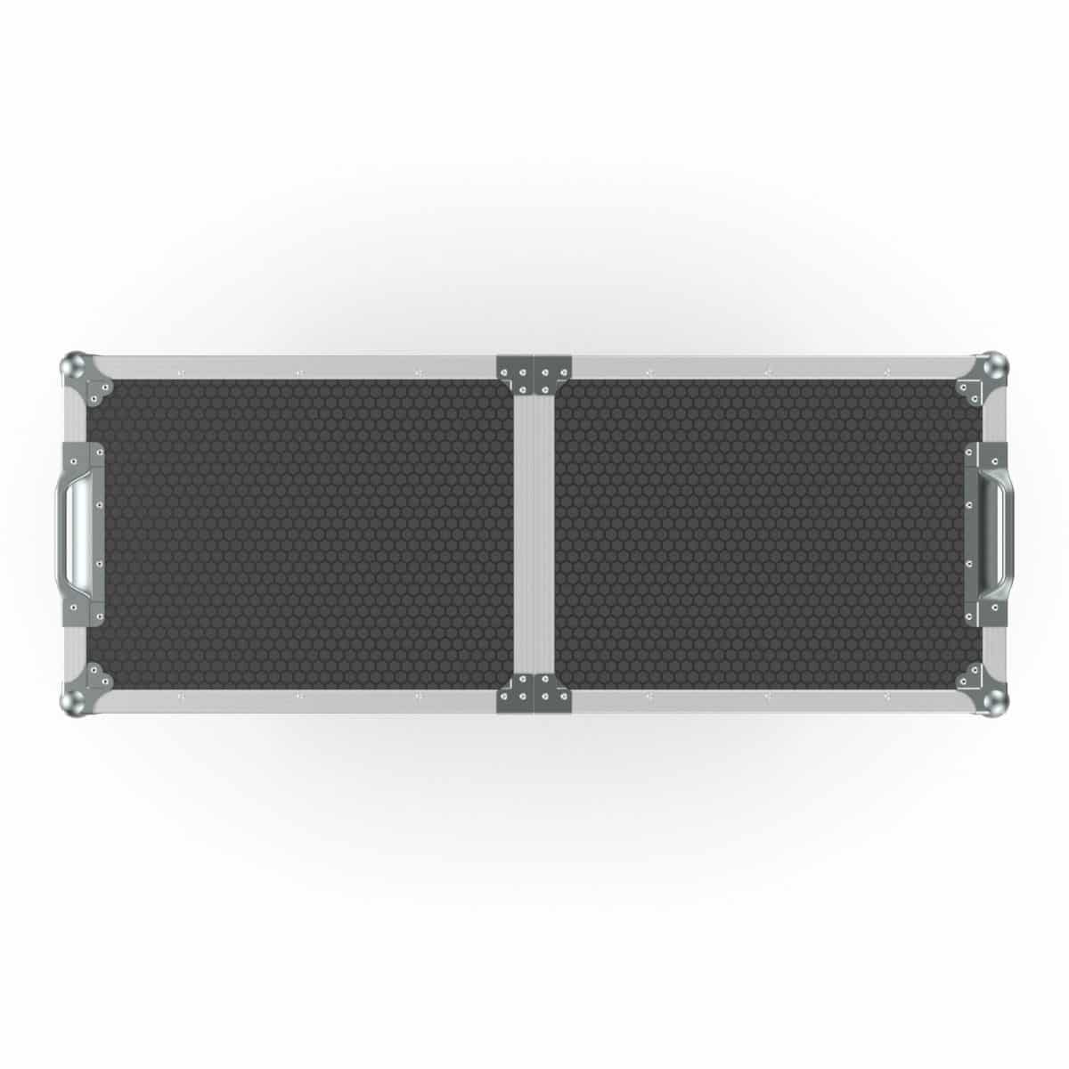 Clamshell Pullout Storage Crate Road Case