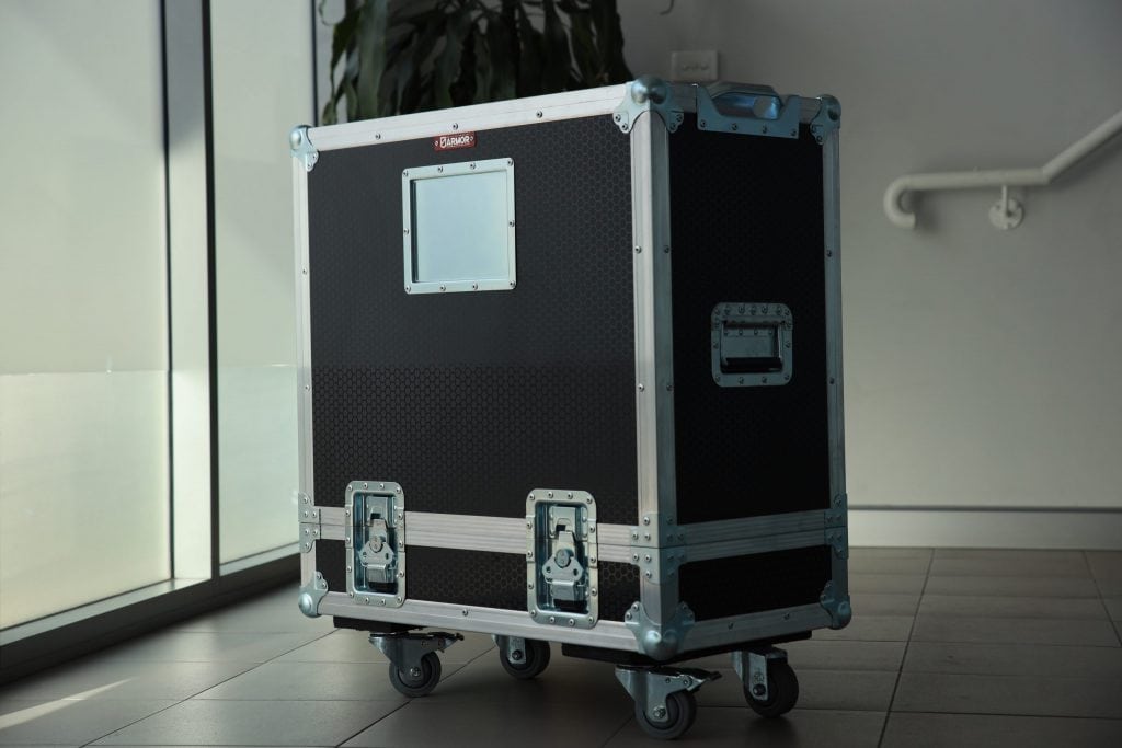Fender Blues DeVille Reissue 4x10 road case 2