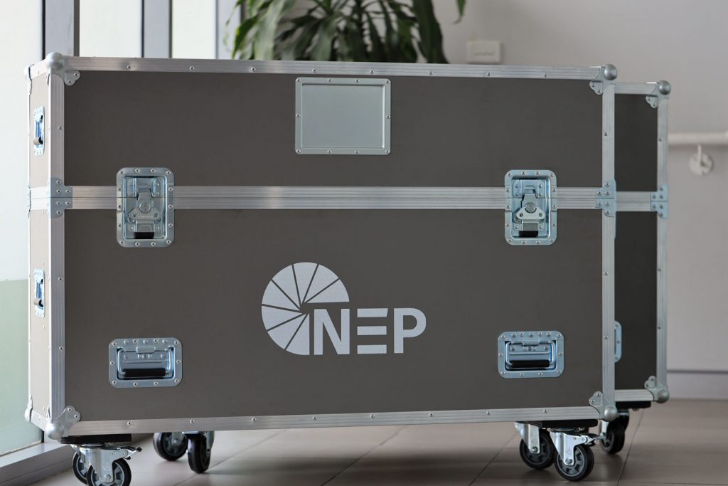 Custom 55" TV road case