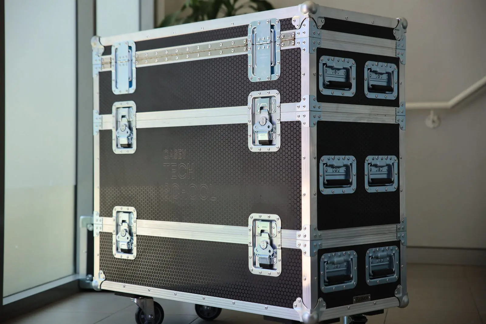 Multilayered Custom Transport Case for Casey Tech School Armor Road