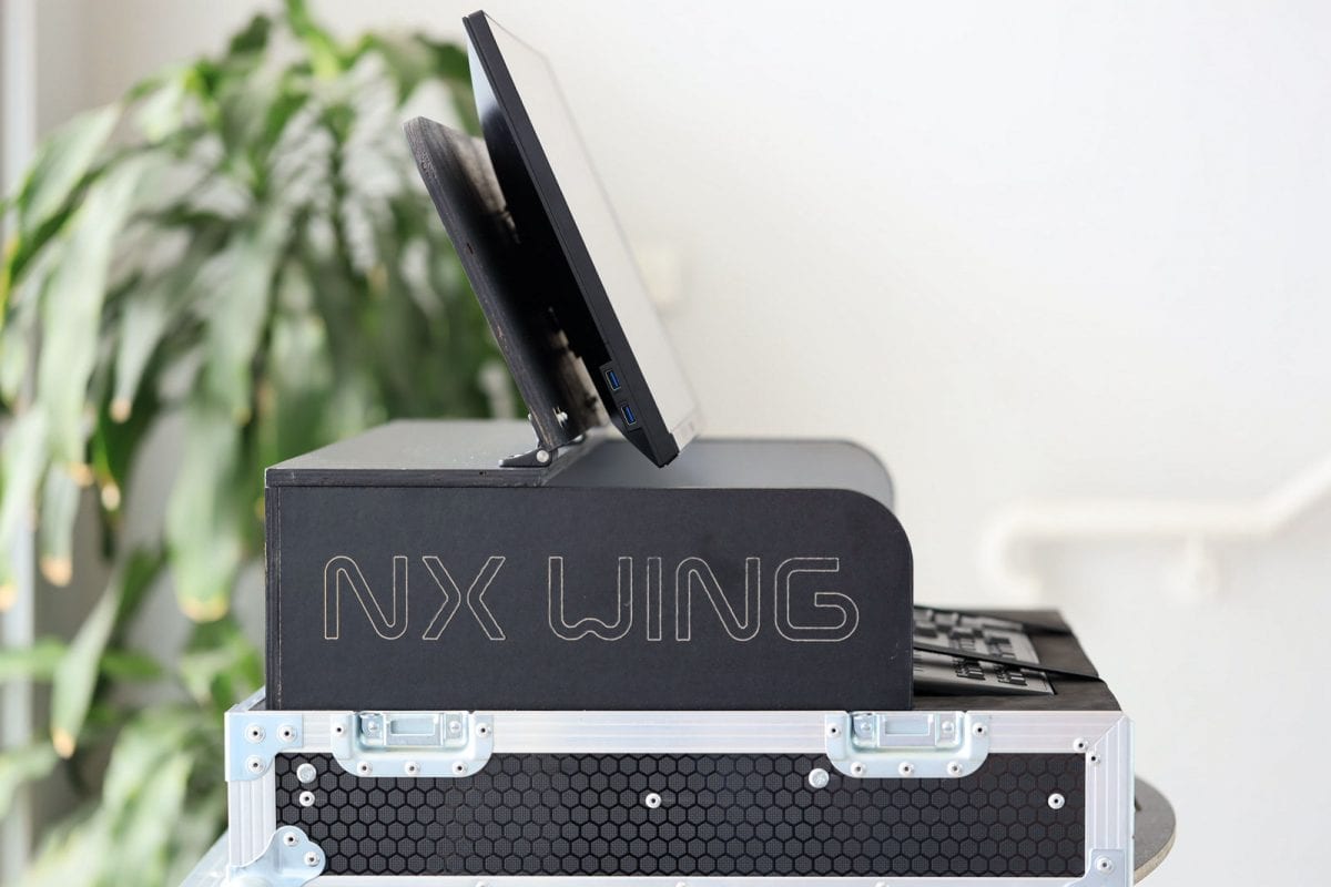 Obsidian Onyx NX Wing Flypack Console Case Armor Road Cases