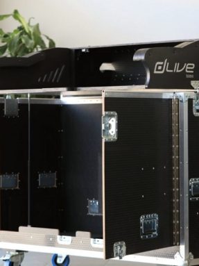 flip audio console case