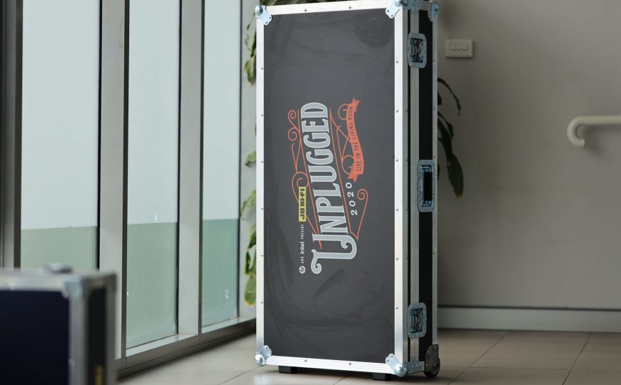 Custom built transport case for OMGXP