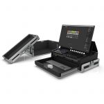 Video Production Case for ELGATO Stream Deck XL with 24 inch LED Monitor