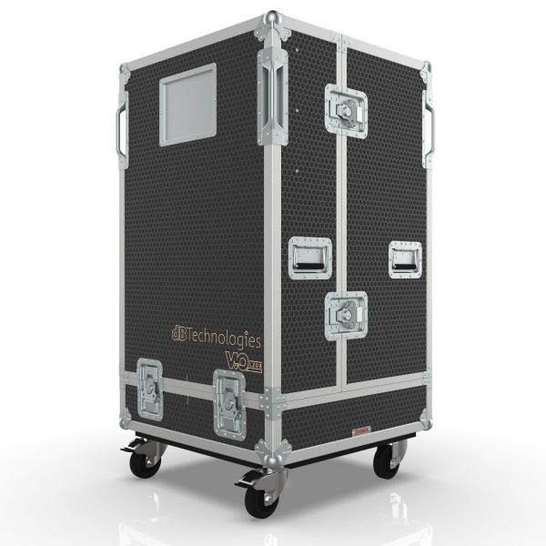 Road Case for dBTechnologies VIO L208 Line Array Speaker System 4in1 Rigged