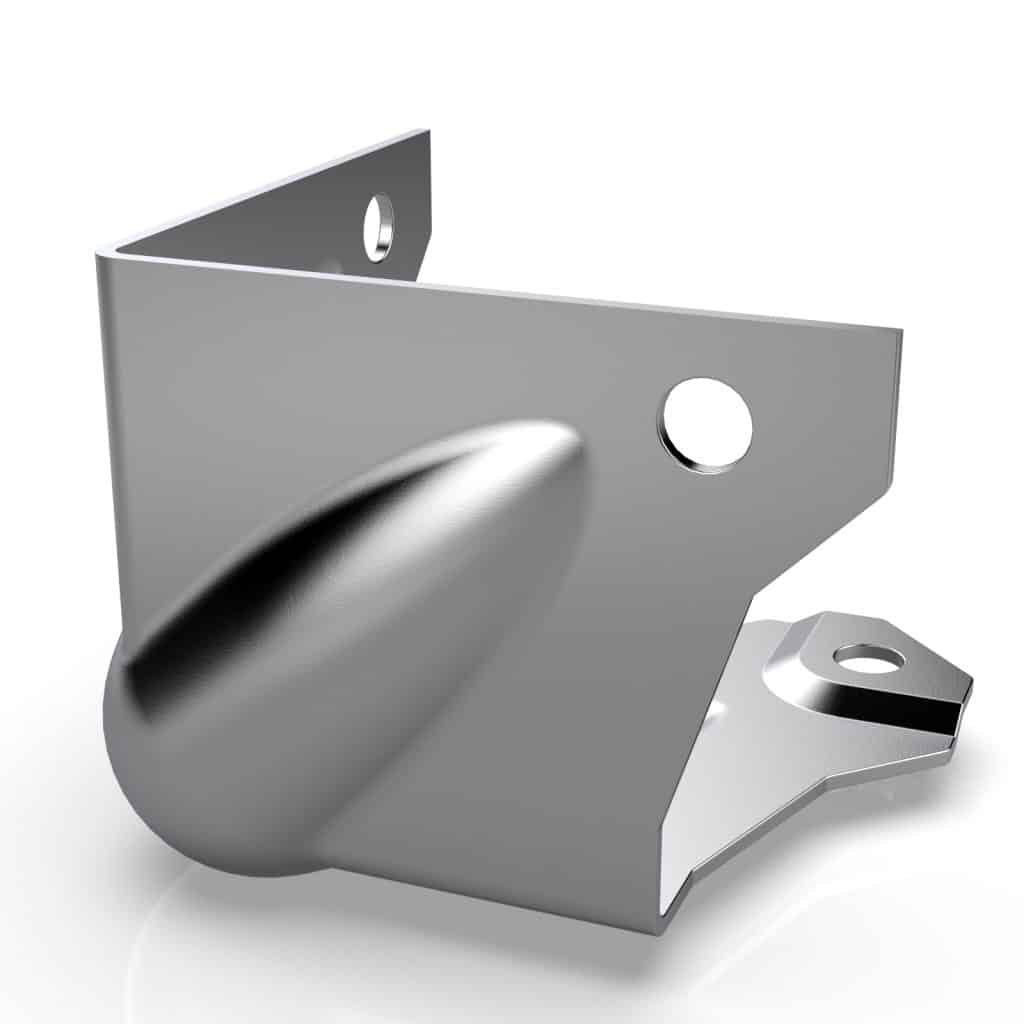ARMOR C3331 Medium Brace Ball Corner with 30MM Recess