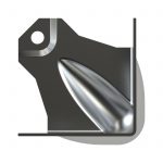 ARMOR C3331 Medium Brace Ball Corner with 30MM Recess