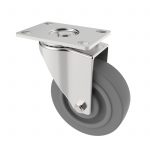CARJET 3B 100mm-4″ Braked Rubber Swivel Castor