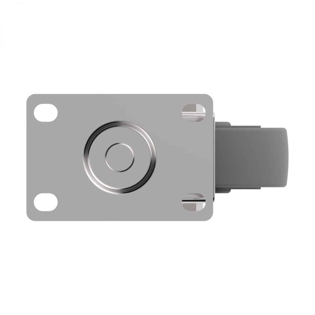 CARJET 3B 100mm-4″ Braked Rubber Swivel Castor