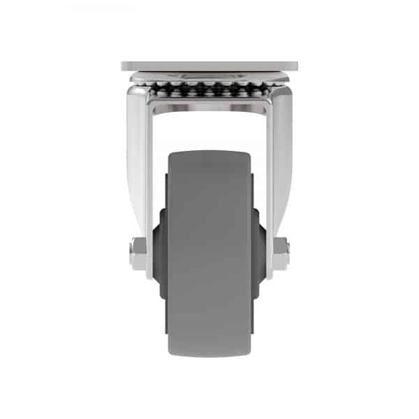 CARJET 2E-B 75mm-3″ Rubber Swivel Castor