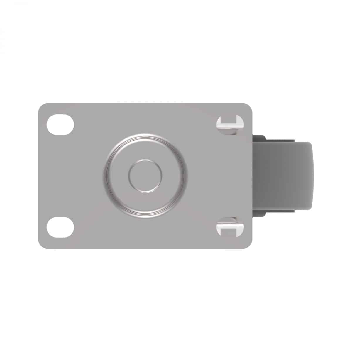 CARJET 2E-B 75mm-3″ Rubber Swivel Castor