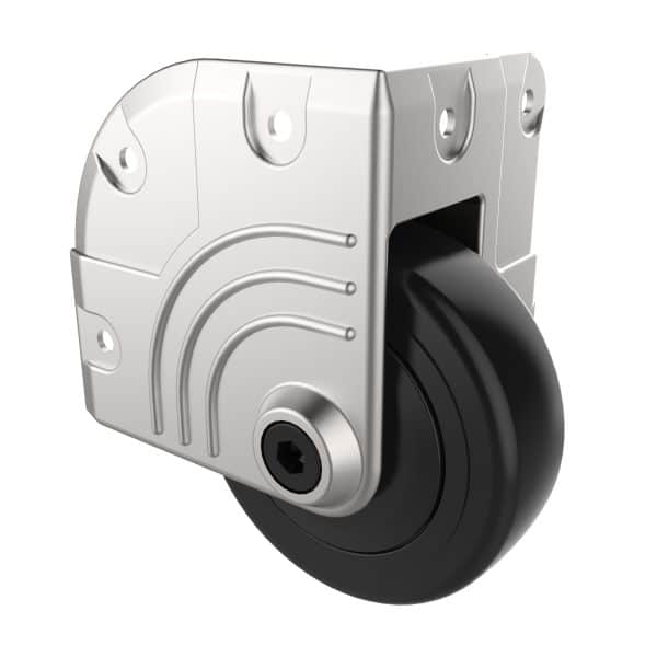 CARJET X5 75mm Die-Cast Corner Recessed Castor