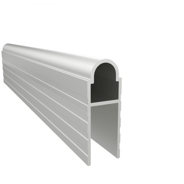 E-E25-T9 Aluminium Tongue Edge Extrusion