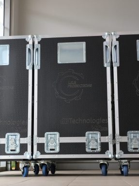 Road Case with split lid