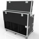 ideo Production Workstation Road Case Flypack for WS Lux 8