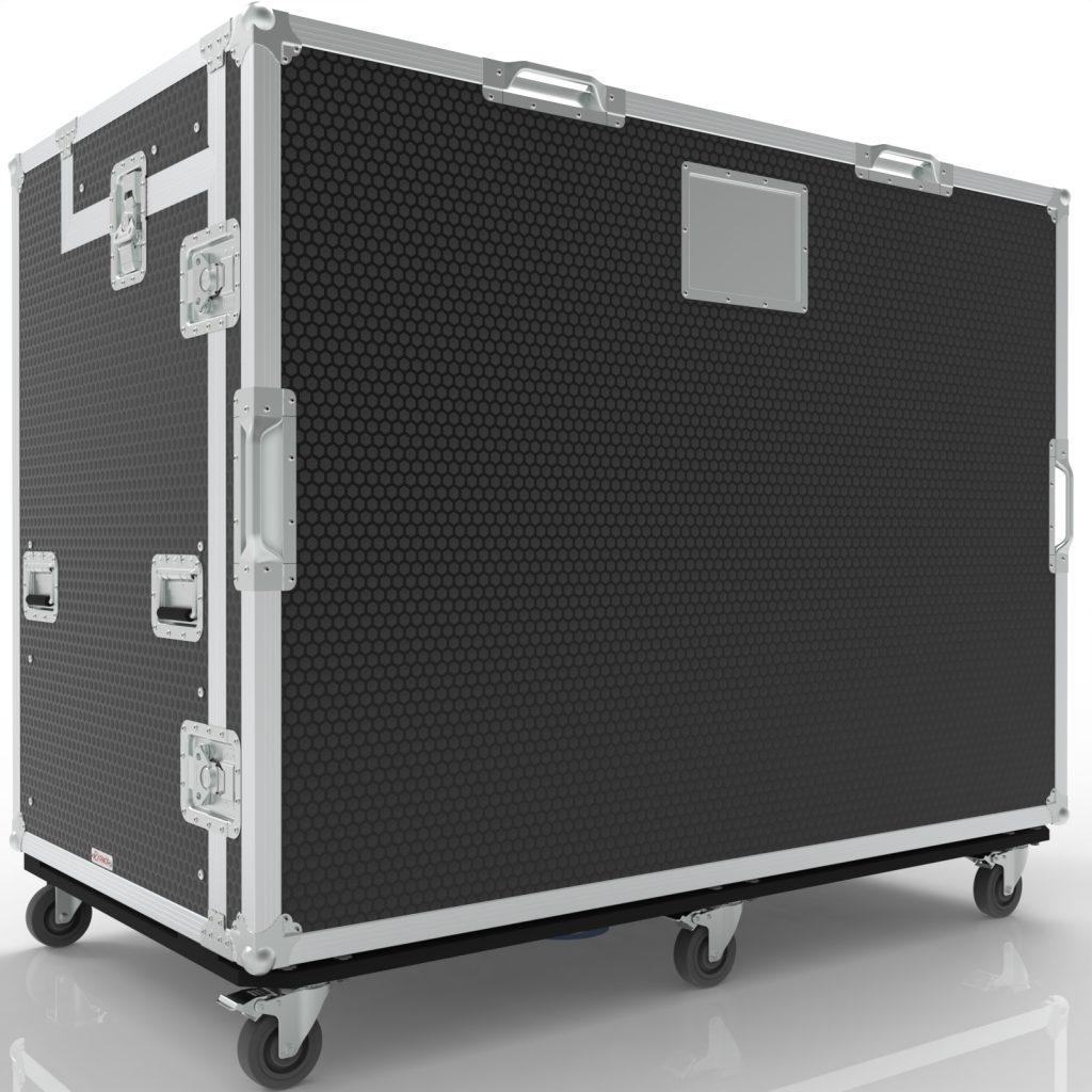 Video Production Workstation Road Case Flypack for WS Lux