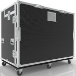Video Production Workstation Road Case Flypack for WS Lux