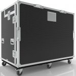 Video Production Workstation Road Case Flypack for WS Lux