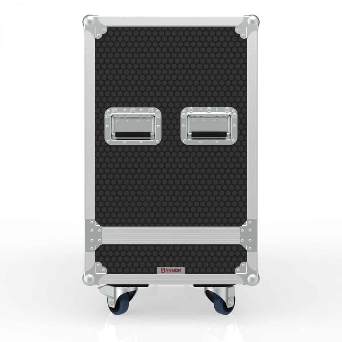 Twin Speaker Road Case 15 Inches