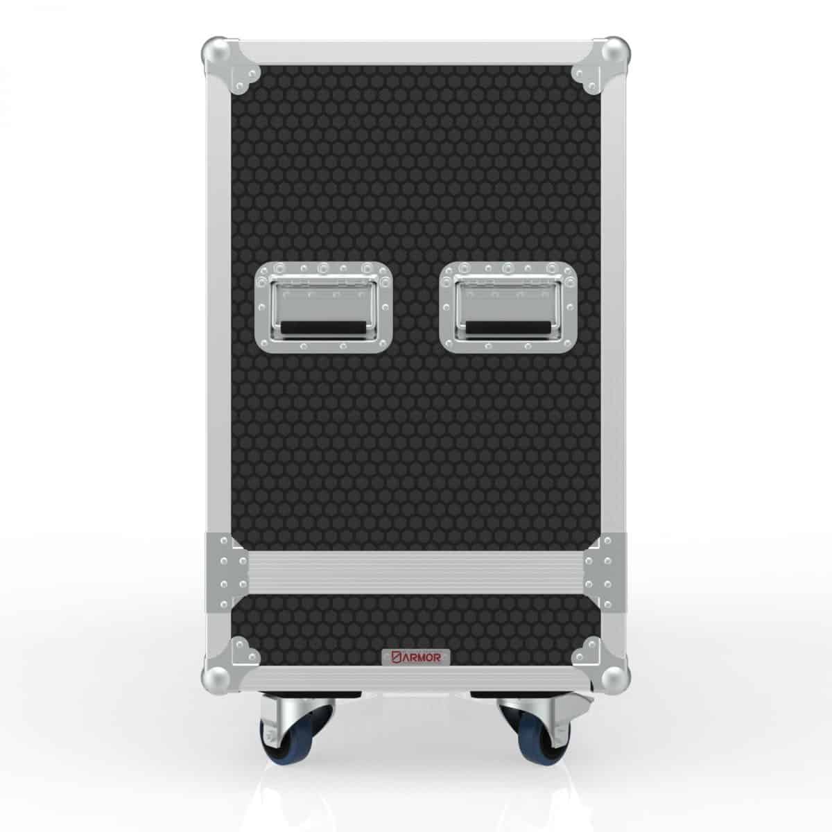 Twin Speaker Road Case 15 Inches