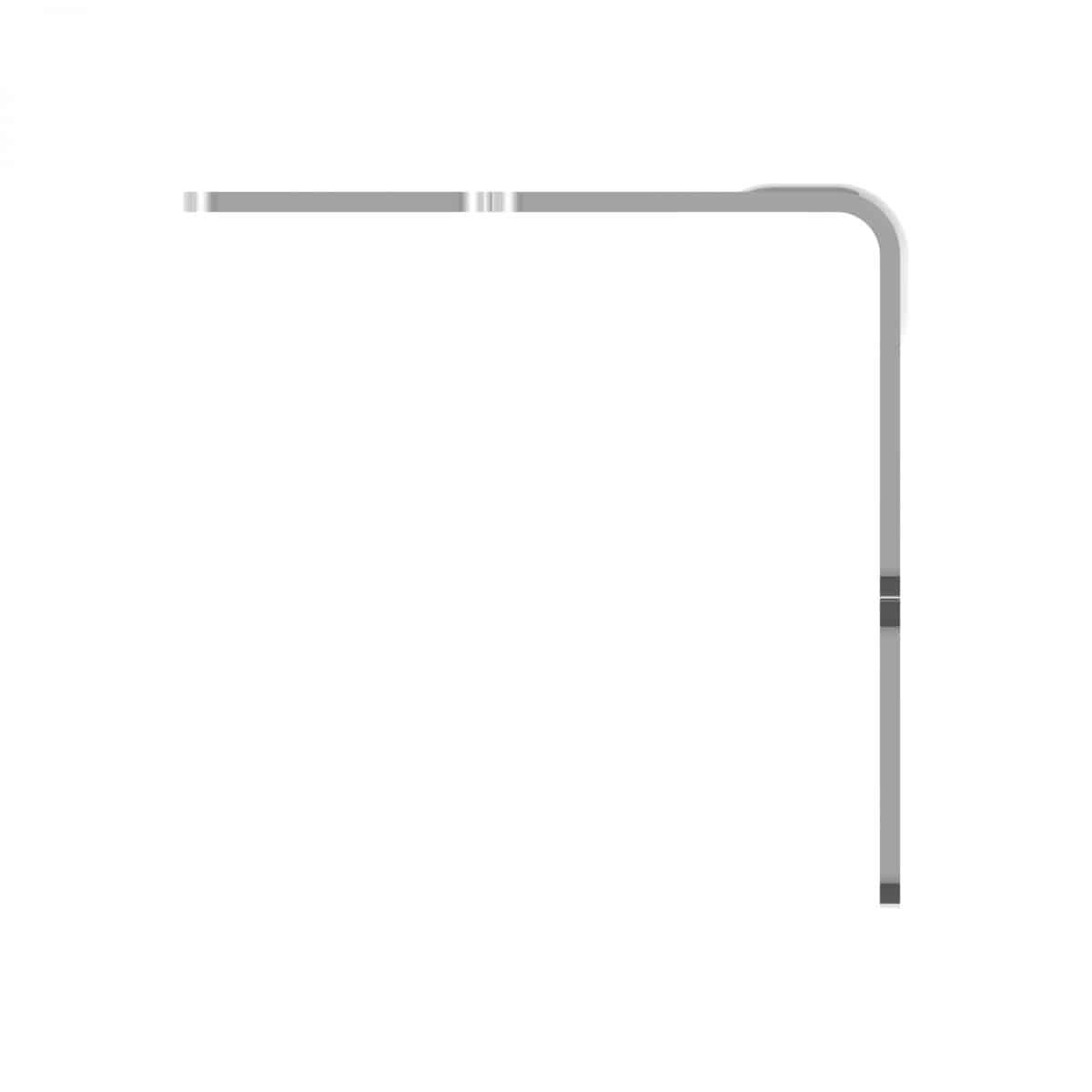ARMOR B4301 Small 6 Hole Corner Brace with Strengthening Ribs
