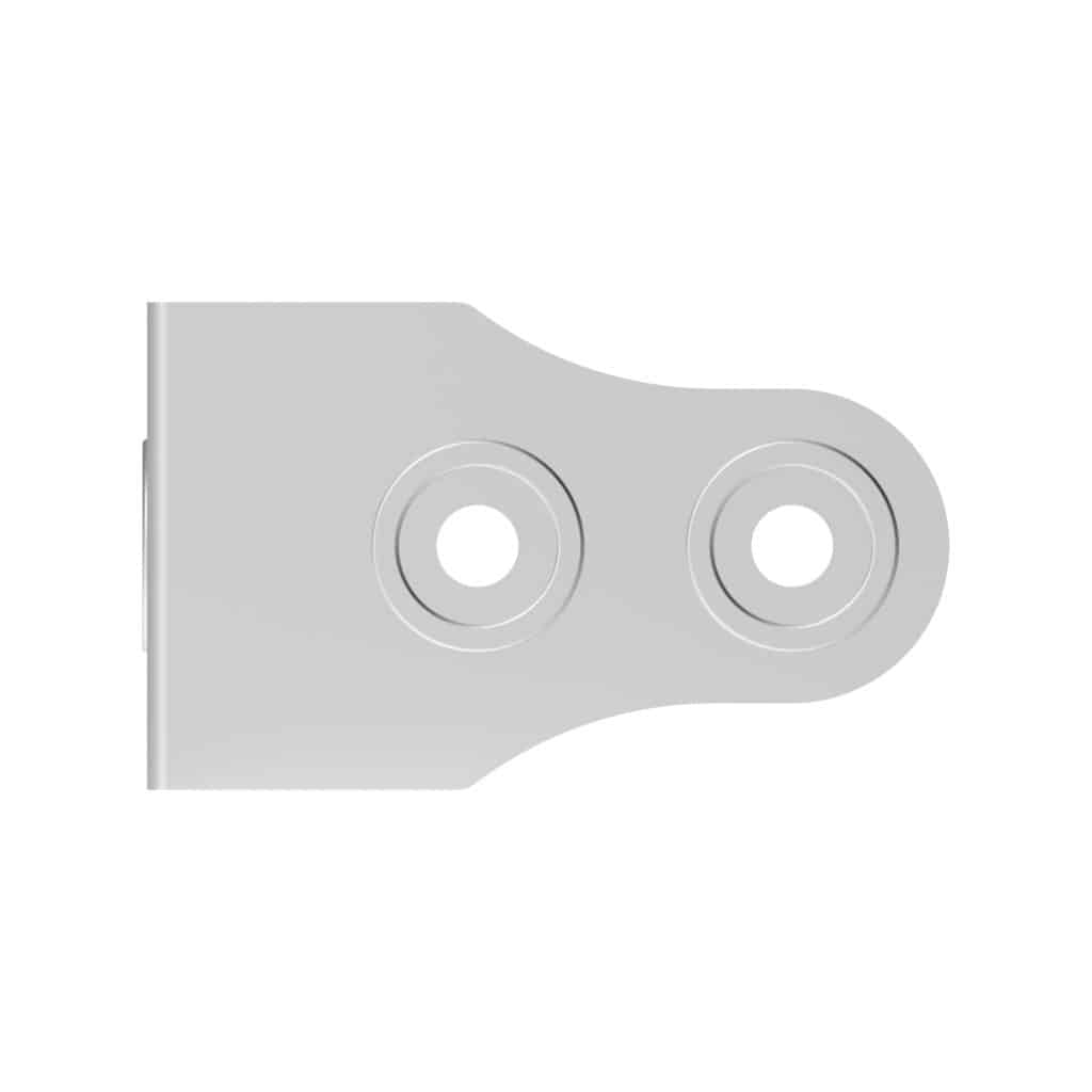 Armor B4601 4 Hole Corner Brace with Rivet Protectors