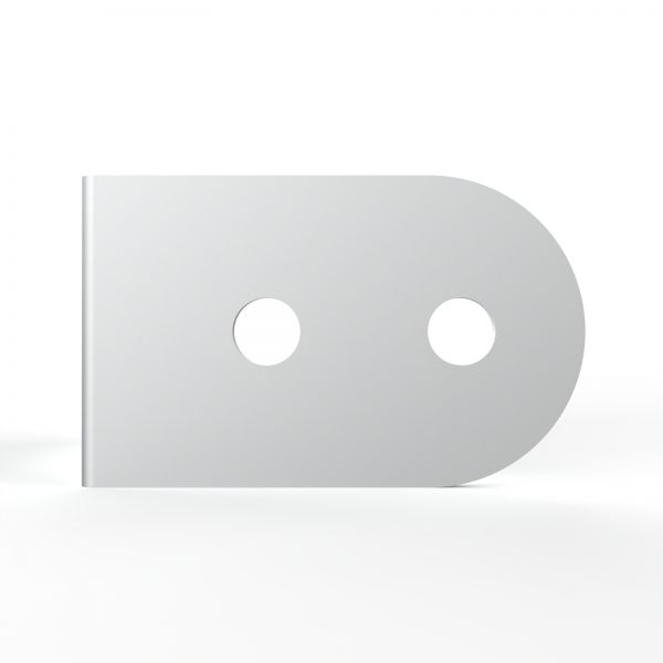 ARMOR Hardware B4602 4 Hole Corner Angle Steel Brace