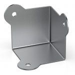 ARMOR C2093 Small 3 Hole Flat Corner