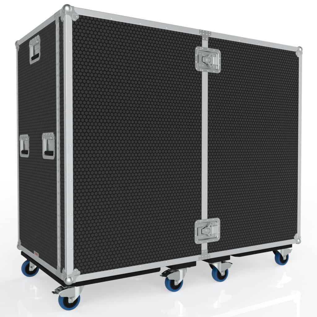 ROAD CASE WITH REMOVABLE SHELVING Armor Road Cases