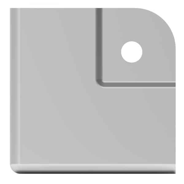 ARMOR C2221 Small Flat Steel Corner