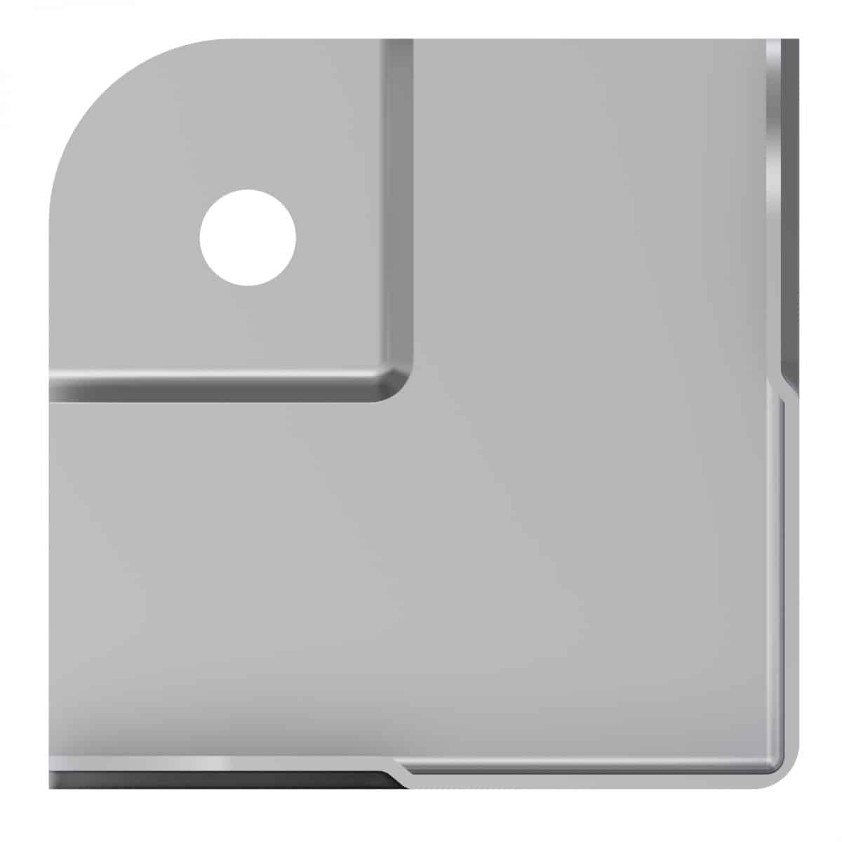 ARMOR C2221 Small Flat Steel Corner