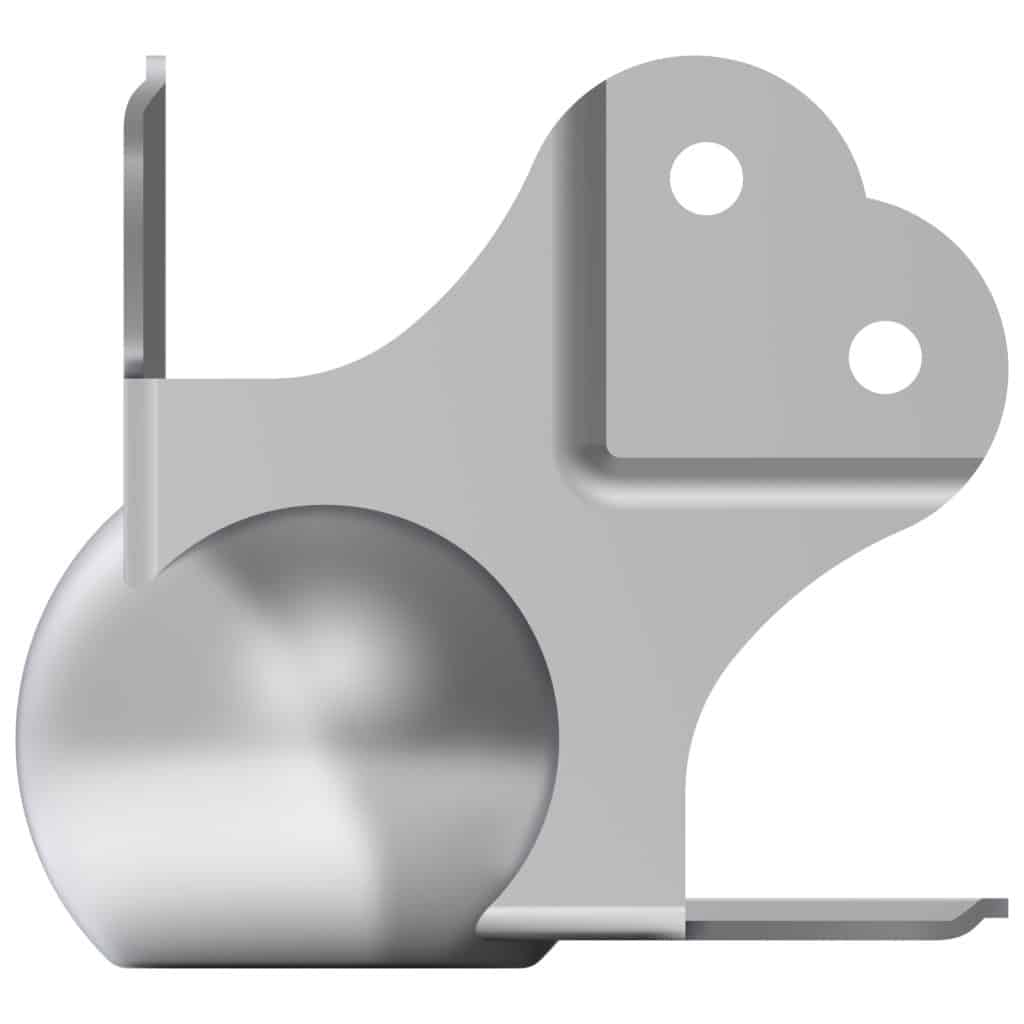 ARMOR C3104 3LEGGED 6 HOLE, LARGE BALL CORNER,FEMALE Armor Road Cases