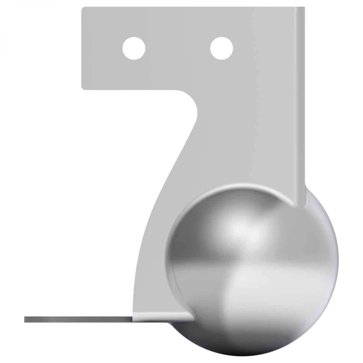 ARMOR C3151 Large Brace Ball Corner 70MM Lid Height