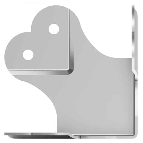 ARMOR C3202 Large Flat Corner with 30MM Recess
