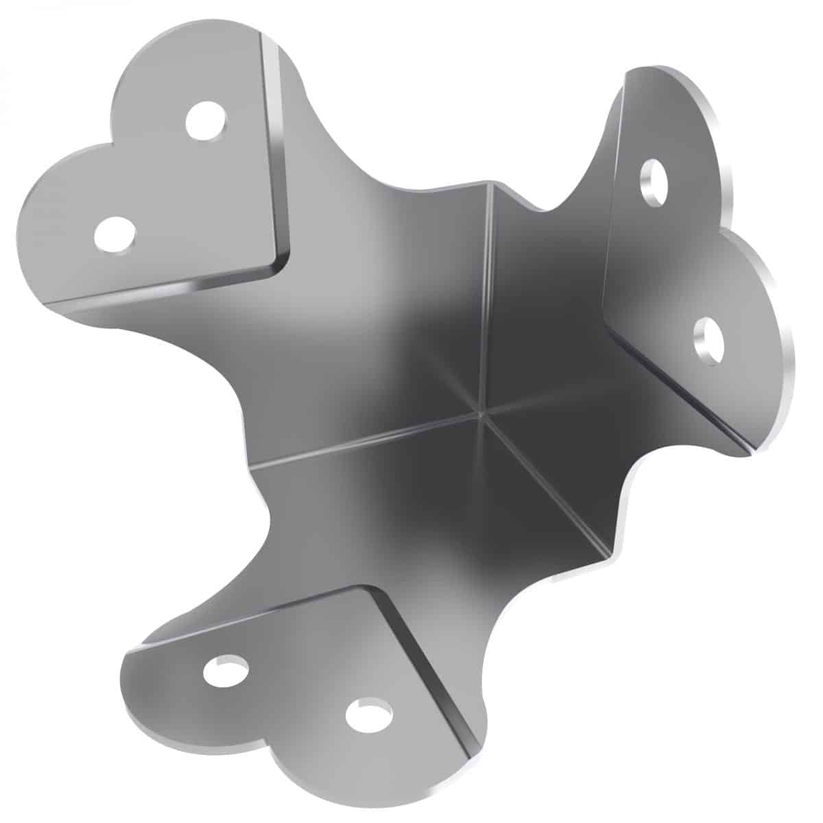 ARMOR C3202 Large Flat Corner with 30MM Recess