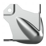 ARMOR C3330 Medium Ball Corner with Flush Base