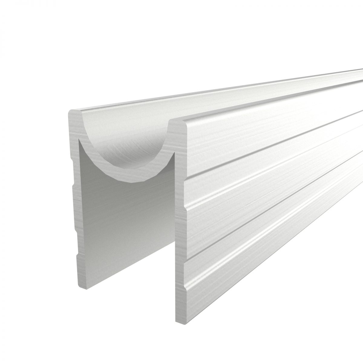 E-E15-G9 Aluminum Groove Edge Extrusion 9MM Gap