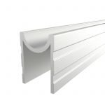 E-E15-G9 Aluminum Groove Edge Extrusion 9MM Gap